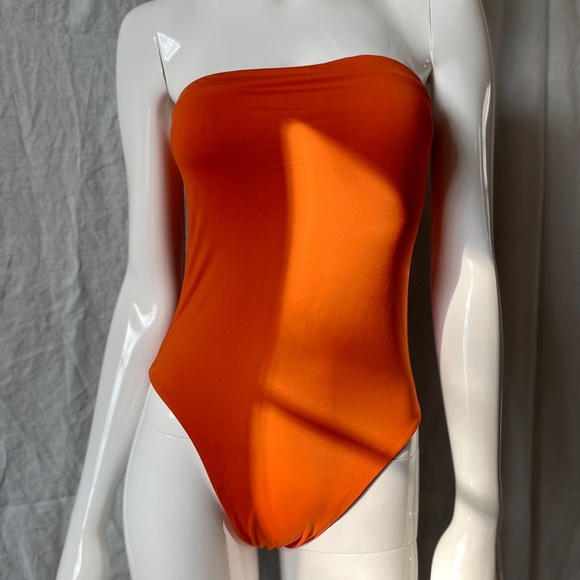 Toast Swim Orange Swimsuit - Picture 4 of 5